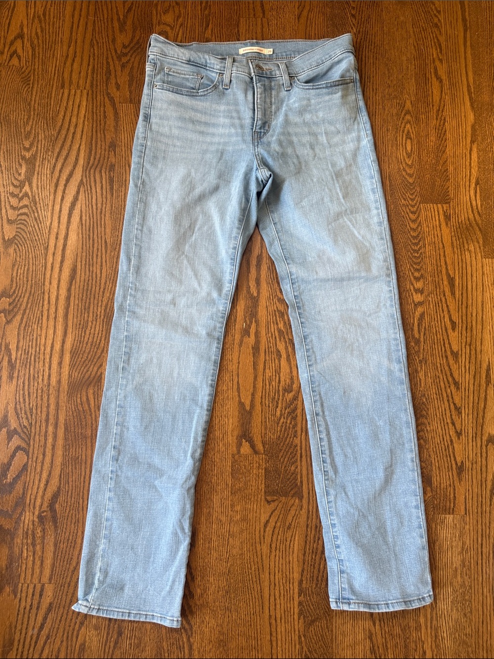 Levi's Light Blue Straight Leg Jeans